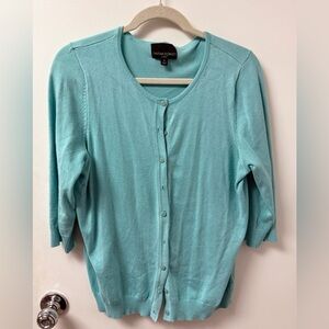 Cynthia Rowley Women's Turquoise Cardigan